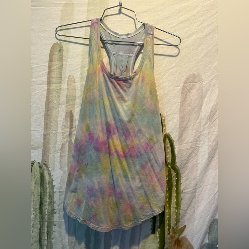 Lululemon Custom Tie Dyed Tank 🌵4